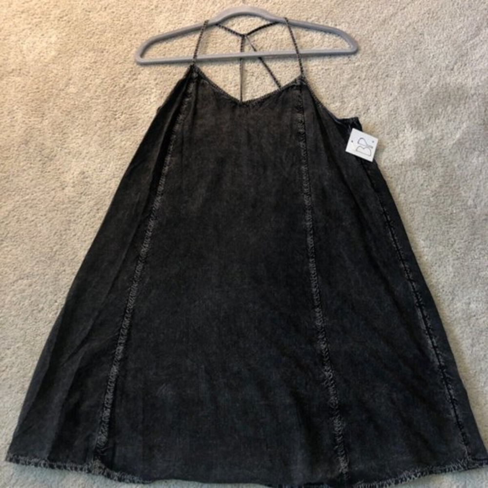 BP Nordstorm Sundress‎ Slip Dress Small Black NWT